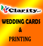 Clarity Wedding Cards